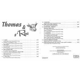 CD s' Rösi - Thomas Tritten CD s' Rösi - Thomas Tritten