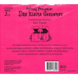 CD Das kleine Gespenst, Folge 1+2 - von Ines Torelli 2CD