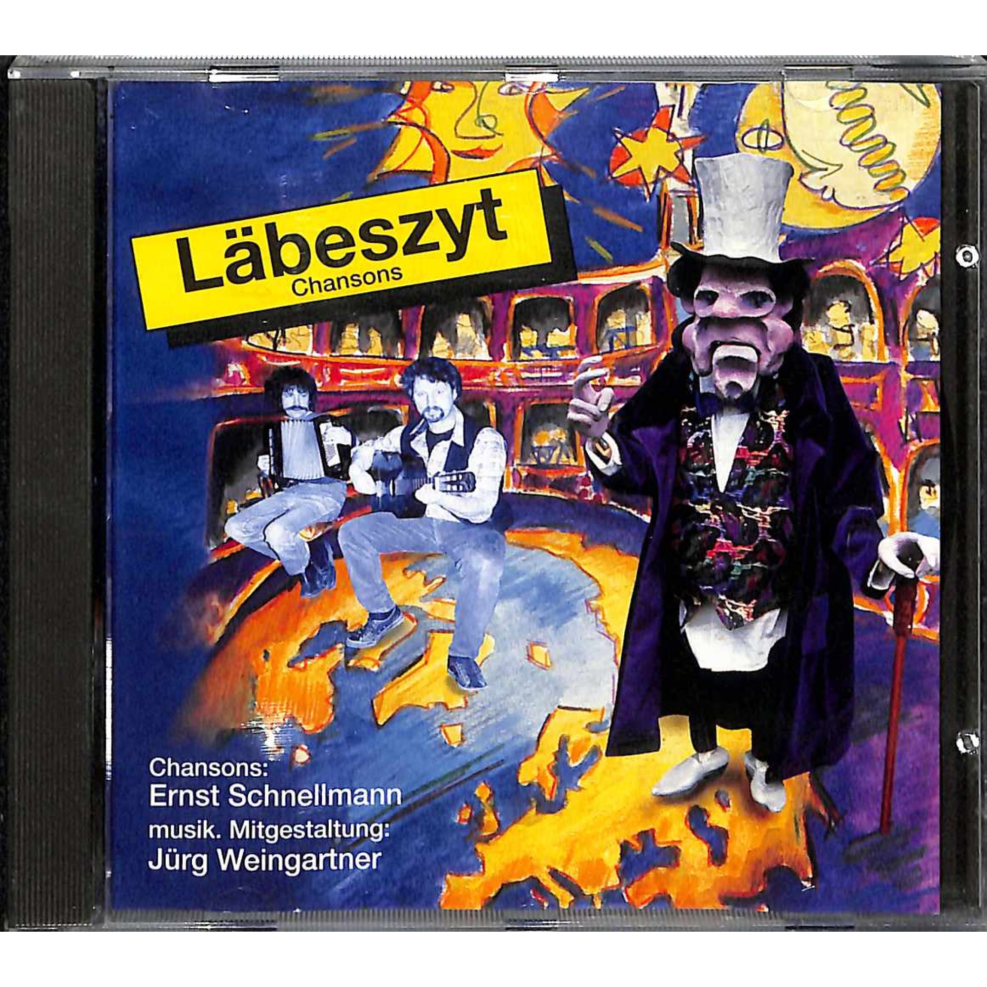 CD Ernst Schnellmann - Läbeszyt - Chansons CD Ernst Schnellmann - Läbeszyt - Chansons