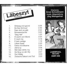 CD Ernst Schnellmann - Läbeszyt - Chansons