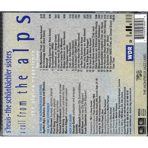 CD-Kopie:  a call from the Alps - s'heuis - Hans Kennel - the schönbächler sisters