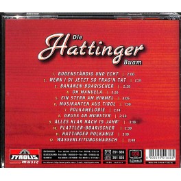 Occ. CD Die Hattinger Buam - bodenständig und echt! Occ. CD Die Hattinger Buam - bodenständig und echt!