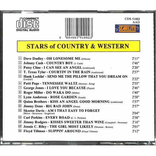 Occ. CD Stars of Country & Western - diverse