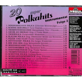 Occ. CD 20 super Polkahits - Instrumental Folge 2