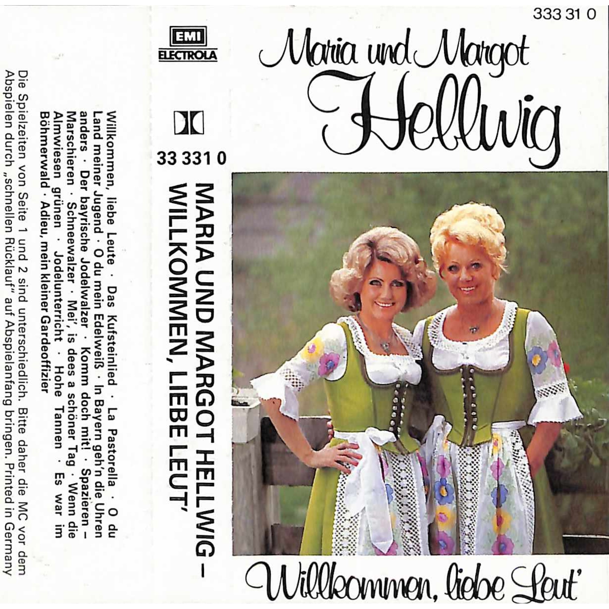 CD-Kopie von MC: Willkommen, liebe Leut - Maria und Margot Hellwig CD-Kopie von MC: Willkommen, liebe Leut - Maria und Margot Hellwig