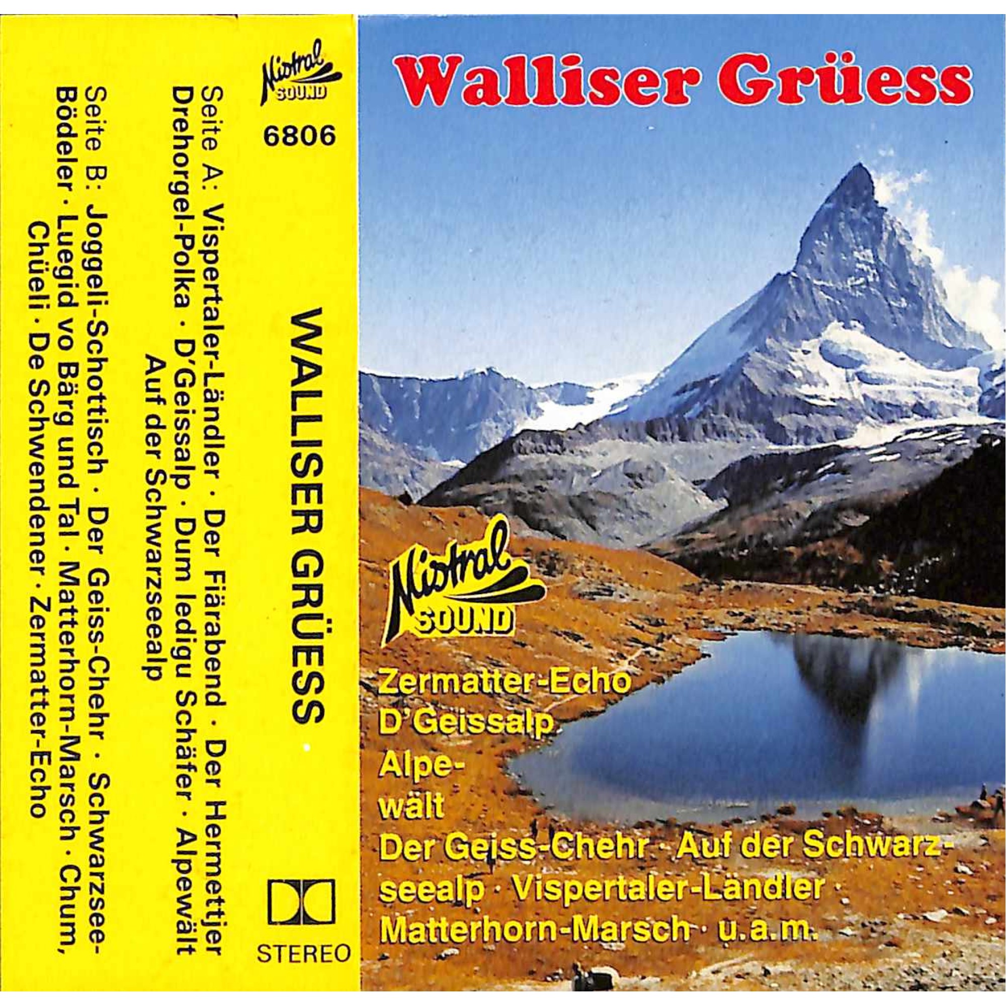 CD-Kopie von MC: Walliser Grüess - Burgener u.a. - 1985 CD-Kopie von MC: Walliser Grüess - Burgener u.a. - 1985