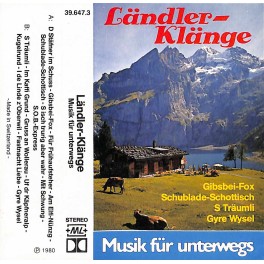 CD-Kopie von MC: Ländler-Klänge - Musik für unterwegs - 1980