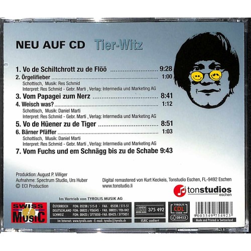 CD Guschti Brösmeli Tier-Witz