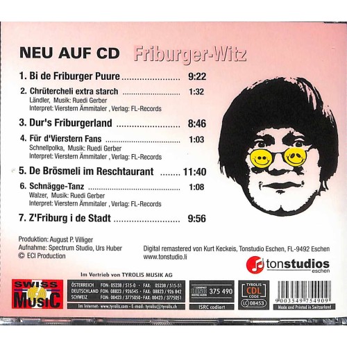 CD Guschti Brösmeli Friburger-Witz