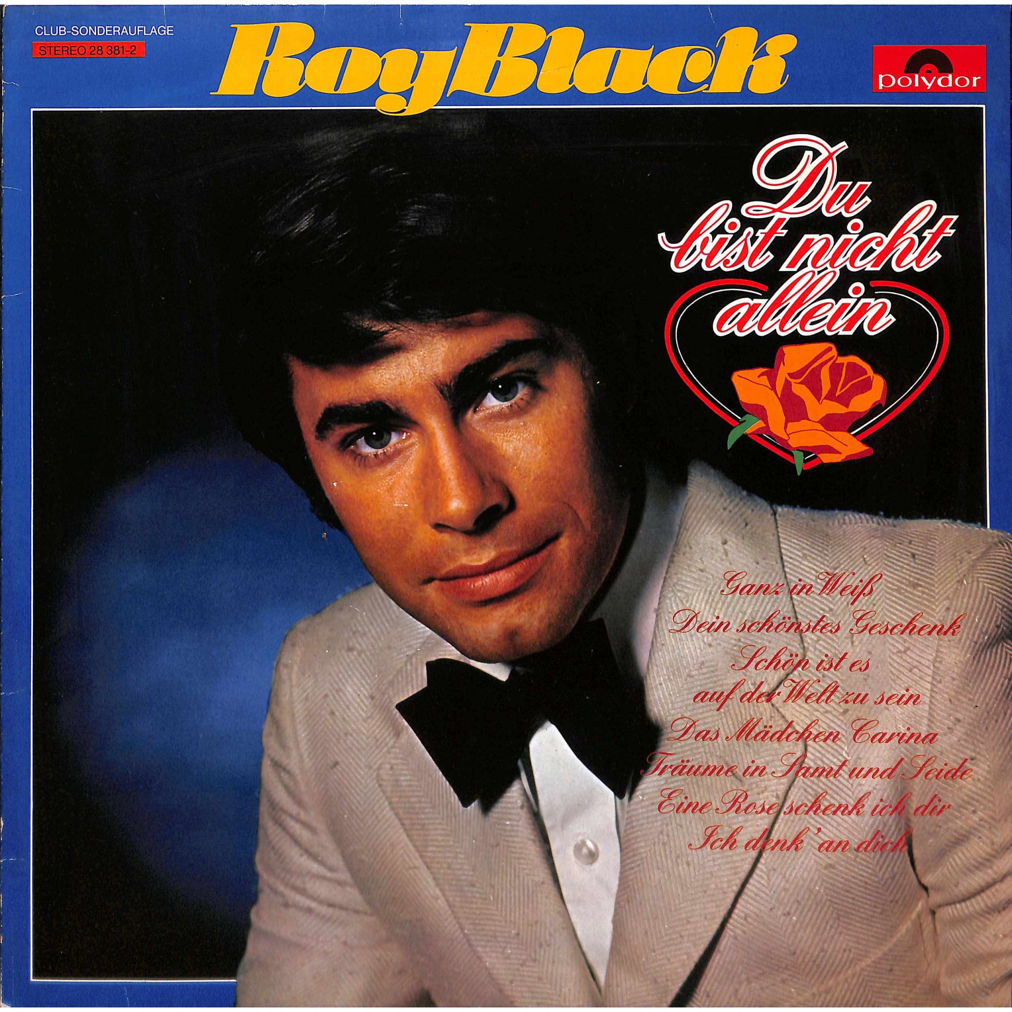 LP + CD: Roy Black - Du bist nicht allein LP + CD: Roy Black - Du bist nicht allein