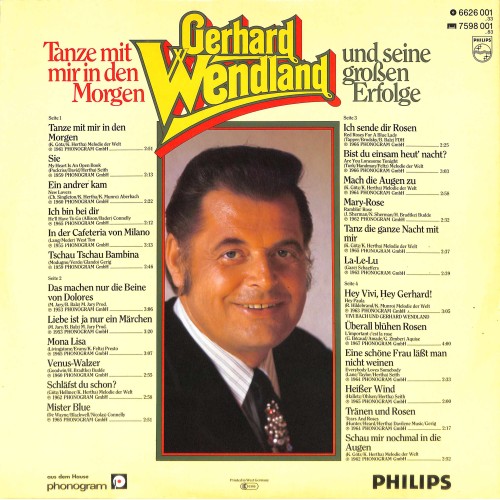 LP + CD: Gerhard Wendland und seine grossen Erfolge  2LPs