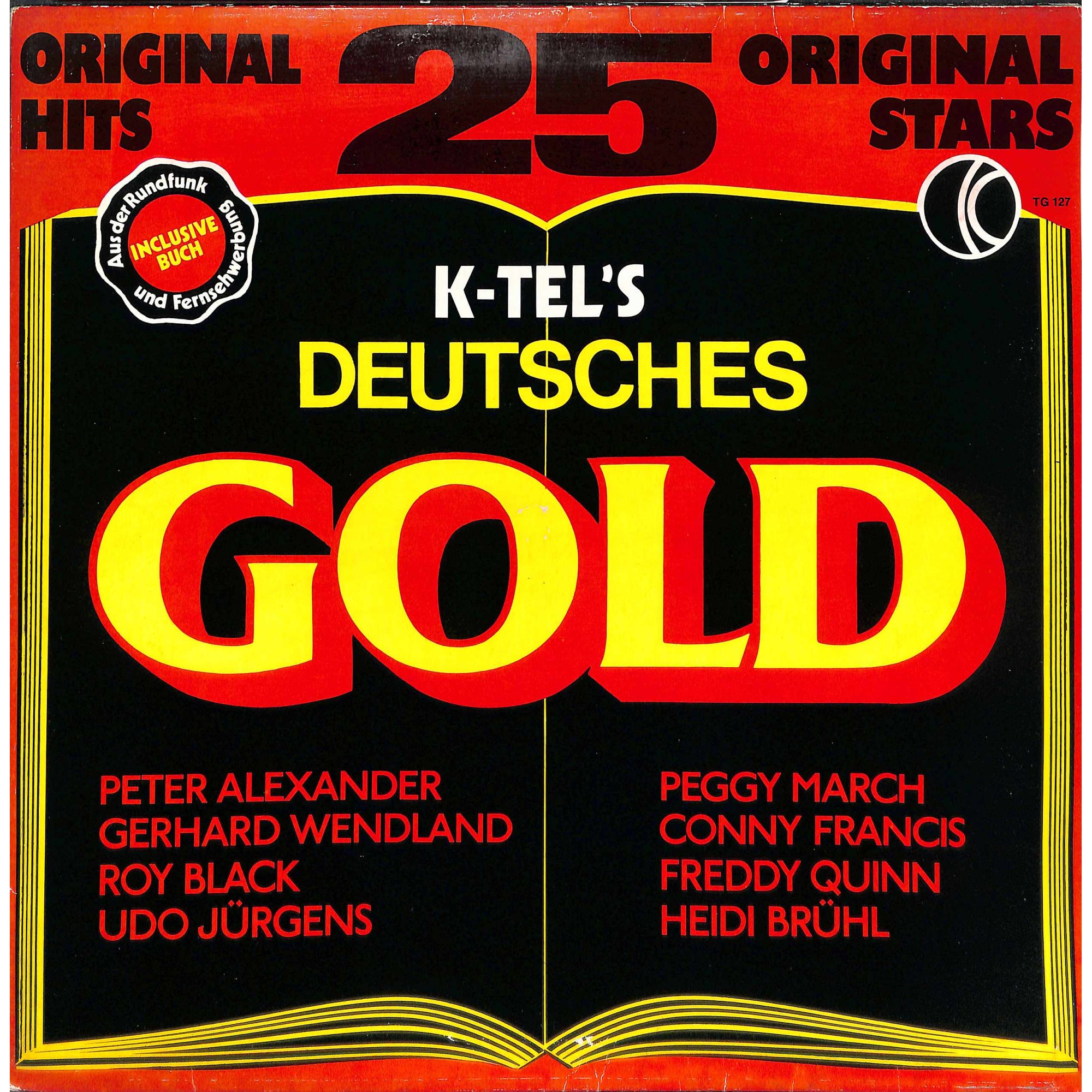 LP + CD: 25 Original Hits - Deutsches GOLD LP + CD: 25 Original Hits - Deutsches GOLD