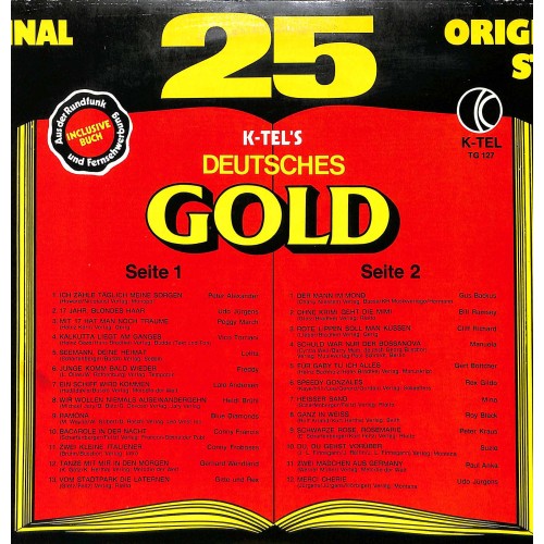 LP + CD: 25 Original Hits - Deutsches GOLD