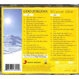 DVD Udo Jürgens Es werde Licht, Meine Winter- und Weihnachtslieder