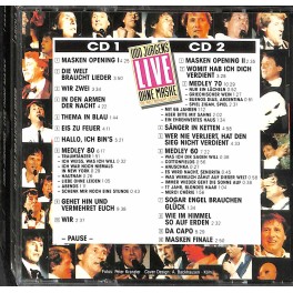 CD Udo Jürgens LIVE - ohne Maske - Doppel-CD