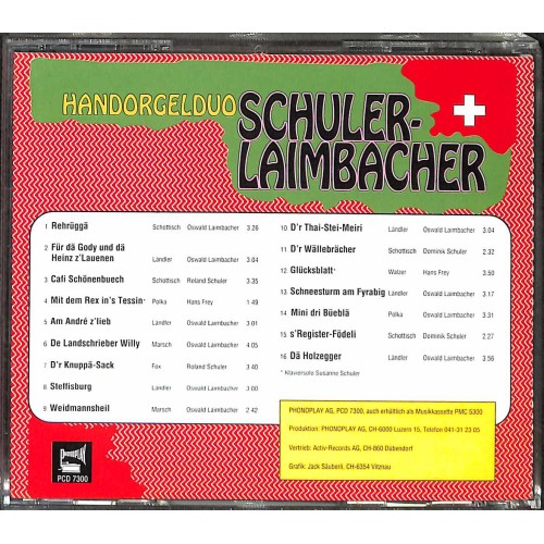 CD HD Schuler-Laimbacher
