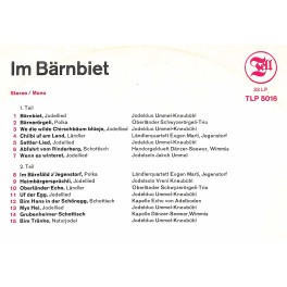 CD-Kopie von Vinyl: Im Bärnbiet - Jodelduo Vreni Kneubühl-Jakob Ummel