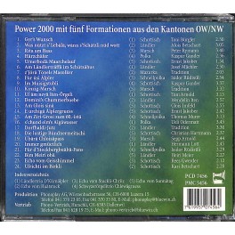 CD Power 2000 - mit fünf Formationen aus OW/NW - diverse