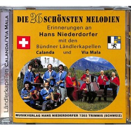 CD Ländlerkapelle Calanda und Via Mala - Die 26 schönsten Melodien