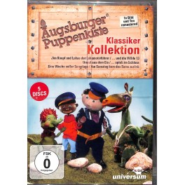 DVD Augsburger Puppenkiste - Klassiker Kollektion 5 DVDs - Jim Knopf, Urmel, Sams