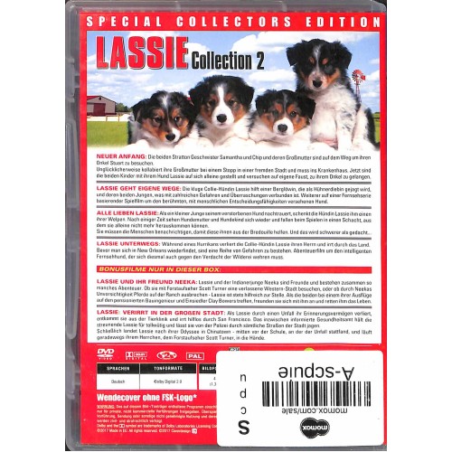 DVD Lassie - Collection 2  (6 Filme auf 2 DVDs)