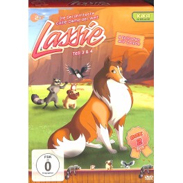 DVD Lassie Trickfilm Teil 3 + 4 - 8 Episoden auf 2 DVD's  ZDF KiKa