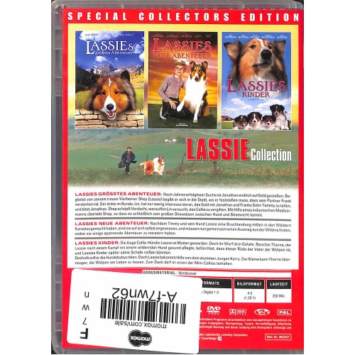 DVD Lassie - Collection  (3 Filme auf 1 DVD)