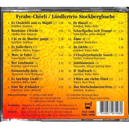 CD-Kopie: Fyrabe-Chörli - Ländlertrio Stockbergbuebe CD-Kopie: Fyrabe-Chörli - Ländlertrio Stockbergbuebe