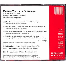 CD Musica Veglia in Engiadina - alte Musik im Engadin CD Musica Veglia in Engiadina - alte Musik im Engadin
