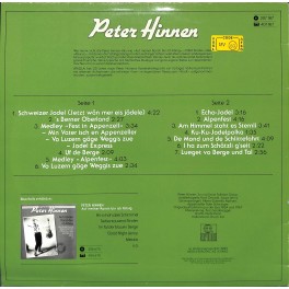 CD-Kopie von Vinyl: Peter Hinnen - Jodel-Echo - 1985