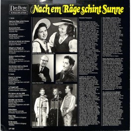LP + CD: Nach em Räge schint Sunne - Die schönsten Schweizer Evergreens von 1938 - 1946