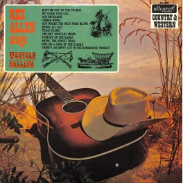 CD + LP: Rex Allen sings Western Ballads - 1967