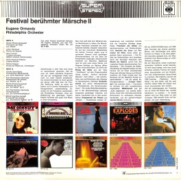 LP + CD: Eugene Ormandy Philadelphia Orchester - Festival berühmter Märsche II