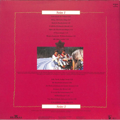 LP + CD: Die Wildecker Herzbuben - Weihnachten zu Hause - 1991