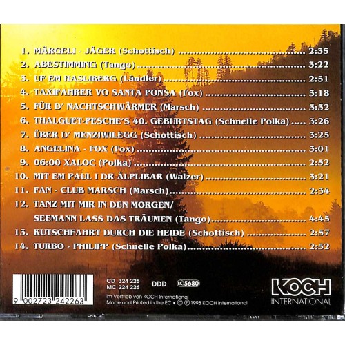 CD Abestimmig - Schwyzerörgeli Trio Liebi