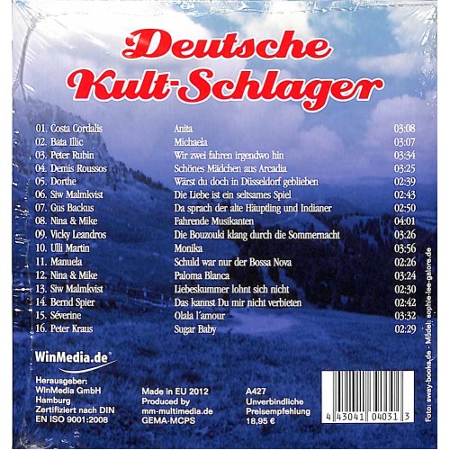 CD Deutsche Kult-Schlager - diverse