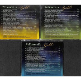CD Volksmusik in Gold - 3 CDs - diverse