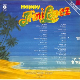 CD + LP: Happy Trini Lopez - 1980