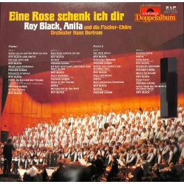 CD + LP: Roy Black, Anita Und Die Fischer-Chöre - Eine Rose schenk ich dir   2LPs