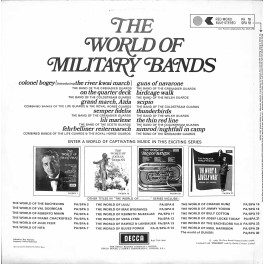 CD + LP: The World Of Military Bands - 1969