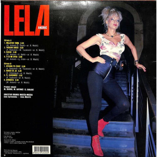 CD + LP:  Lela ‎– Opasno Po Život - 1992