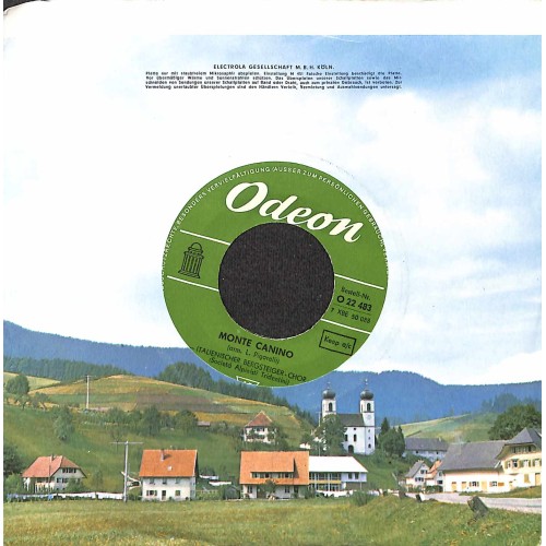 Single Vinyl: Italienischer Bergsteiger Chor - La Montanara - Monte Canino