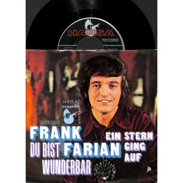 Single Vinyl: Frank Farian - Du bist wunderbar - Ein Stern ging auf