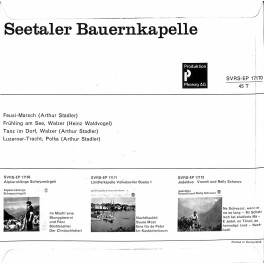 Single EP: Seetaler Bauernkapelle - Feusi-Marsch u.a. Single EP: Seetaler Bauernkapelle - Feusi-Marsch u.a.