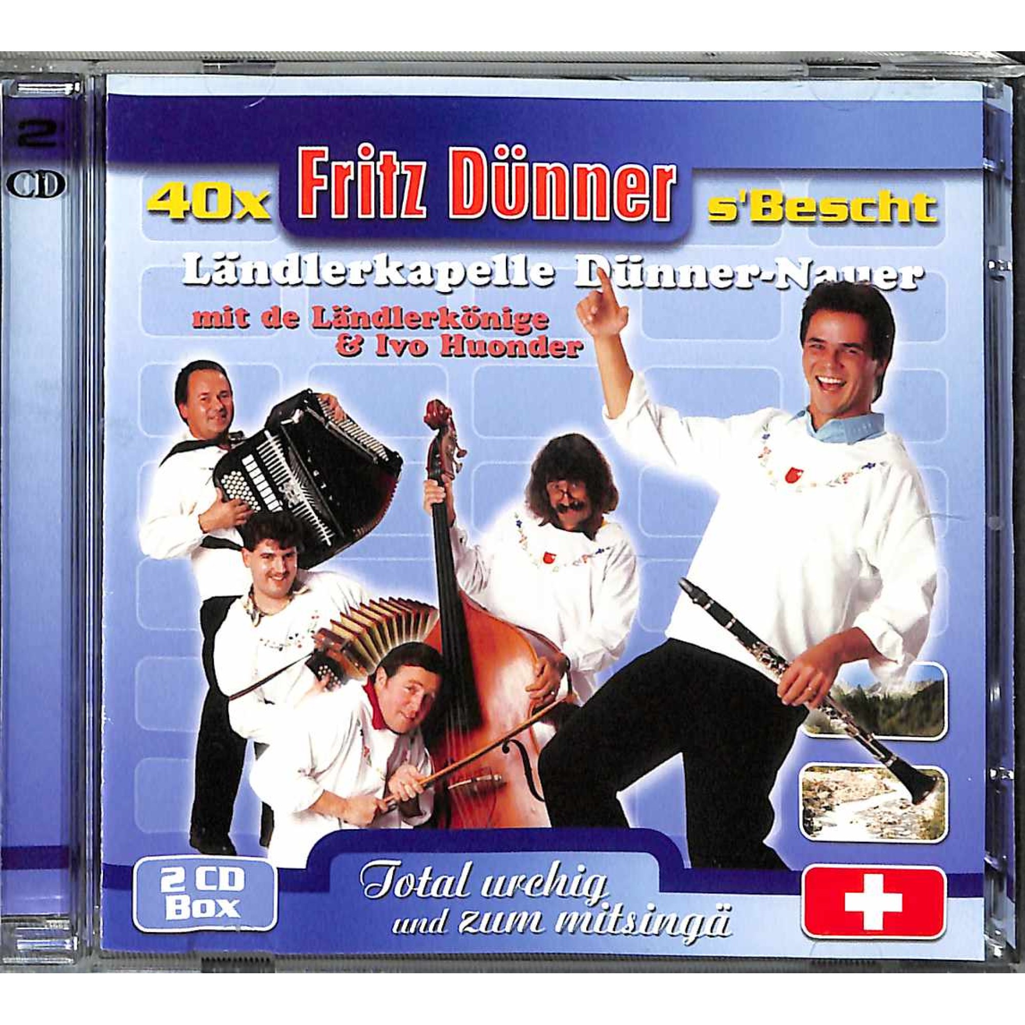CD 40 x s'Bescht - Fritz Dünner Doppel-CD CD 40 x s'Bescht - Fritz Dünner Doppel-CD