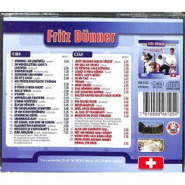 CD 40 x s'Bescht - Fritz Dünner Doppel-CD