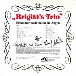 CD: Brigitt's Trio - Schau mir noch mal in die Augen