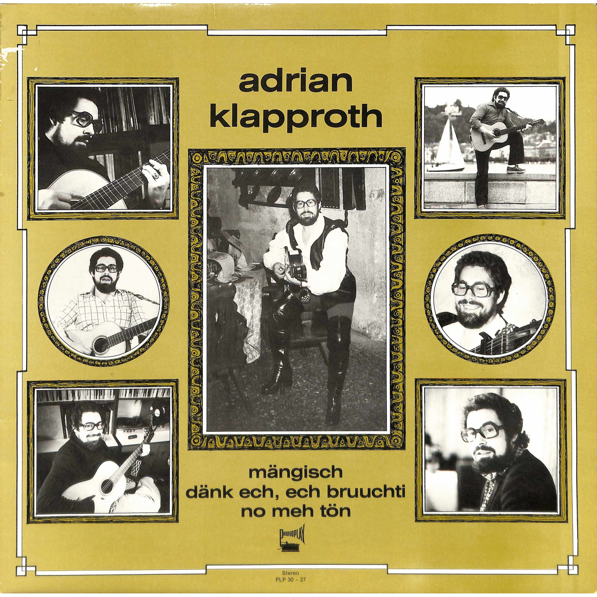 CD-Kopie von Vinyl: Adrian Klapproth - mängisch dänk ech, ... 1980 CD-Kopie von Vinyl: Adrian Klapproth - mängisch dänk ech, ... 1980