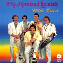 CD-Kopie von Vinyl: Orig.  Alpenland Quintett - Wilde Rosen - 1985