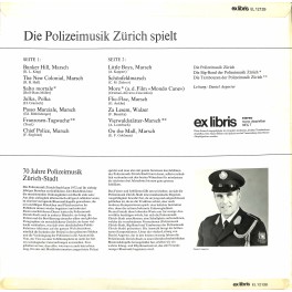 CD + LP: Die Polizeimusik Zürich spielt - 1972